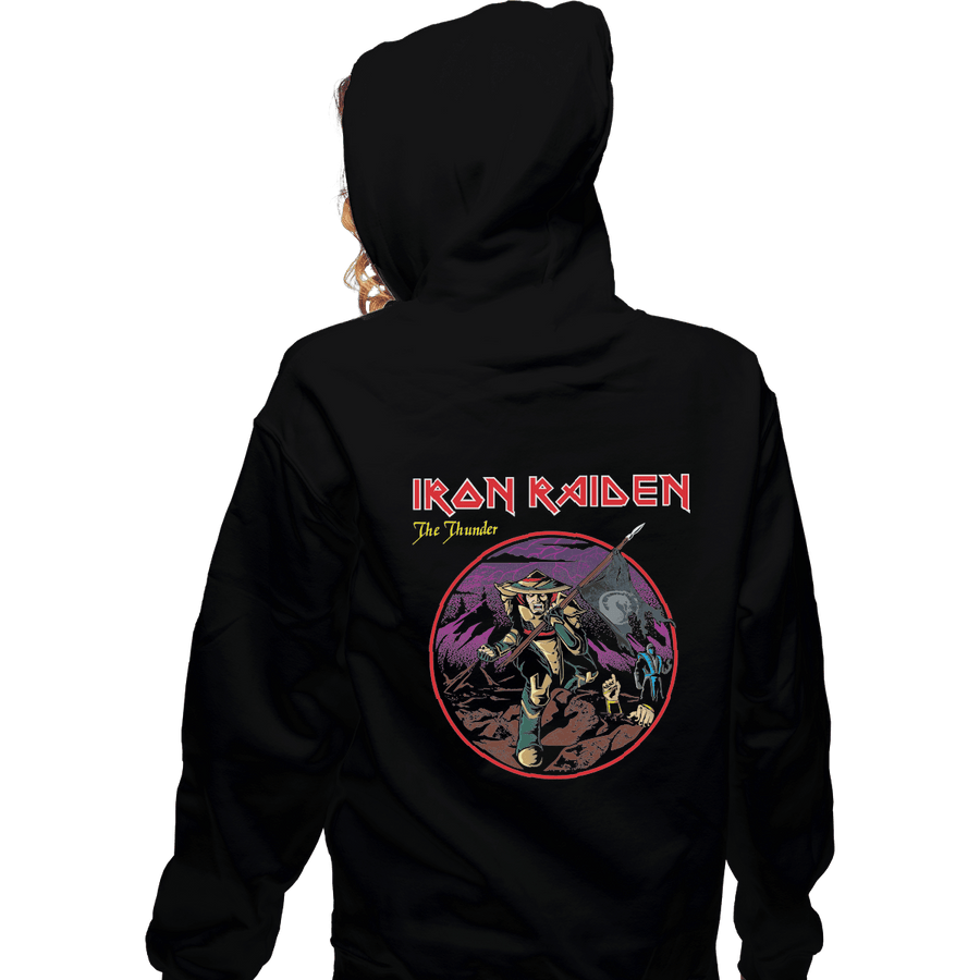 Shirts Zippered Hoodies, Unisex / Small / Black The Thunder