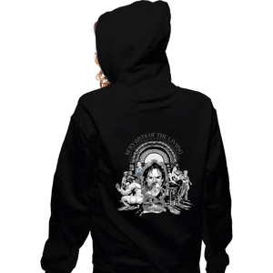 Shirts Zippered Hoodies, Unisex / Small / Black Servants Of The Living