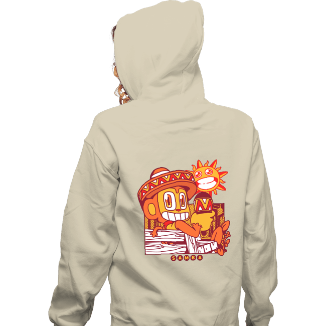 Shirts Zippered Hoodies, Unisex / Small / White Samba Time