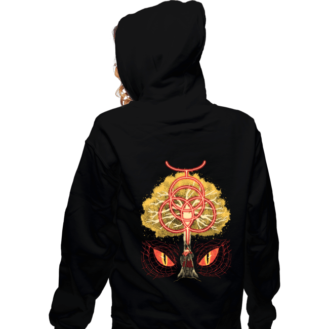 Daily_Deal_Shirts Zippered Hoodies, Unisex / Small / Black The Erdtree