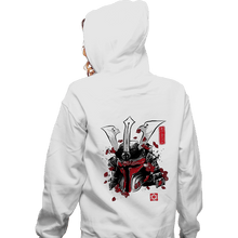 Load image into Gallery viewer, Daily_Deal_Shirts Zippered Hoodies, Unisex / Small / White Bounty Samurai
