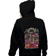 Load image into Gallery viewer, Secret_Shirts Zippered Hoodies, Unisex / Small / Black The Cult
