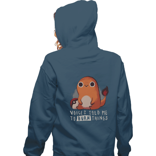 Shirts Zippered Hoodies, Unisex / Small / Indigo Blue Firestarter