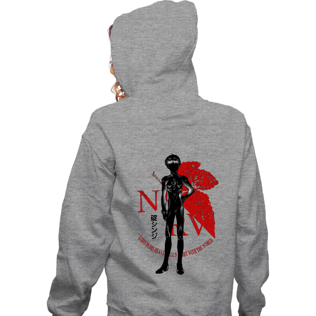 Shirts Zippered Hoodies, Unisex / Small / Sports Grey Crimson Pilot