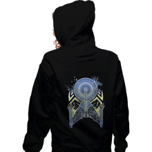 Load image into Gallery viewer, Shirts Zippered Hoodies, Unisex / Small / Black The Spaceship
