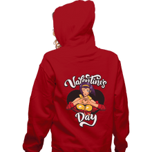 Load image into Gallery viewer, Secret_Shirts Zippered Hoodies, Unisex / Small / Red Faye Valentine&#39;s Day
