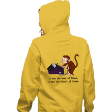 Load image into Gallery viewer, Secret_Shirts Zippered Hoodies, Unisex / Small / White Blurst Of Times
