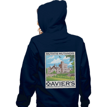 Load image into Gallery viewer, Shirts Zippered Hoodies, Unisex / Small / Navy Xavier&#39;s School For Gifted Youngsters
