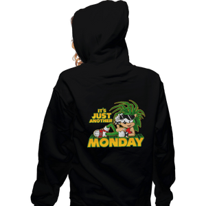 Shirts Zippered Hoodies, Unisex / Small / Black Manic Monday