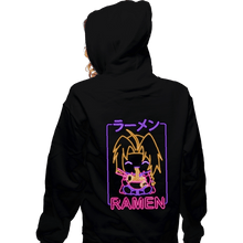 Load image into Gallery viewer, Daily_Deal_Shirts Zippered Hoodies, Unisex / Small / Black Neon Alchemist
