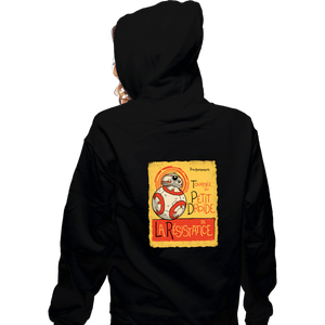 Shirts Zippered Hoodies, Unisex / Small / Black Tournee Du Petit Droide