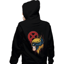 Load image into Gallery viewer, Shirts Zippered Hoodies, Unisex / Small / Black Berserker Barrage Style
