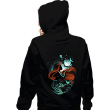 Load image into Gallery viewer, Daily_Deal_Shirts Zippered Hoodies, Unisex / Small / Black Song Of The Mermaid
