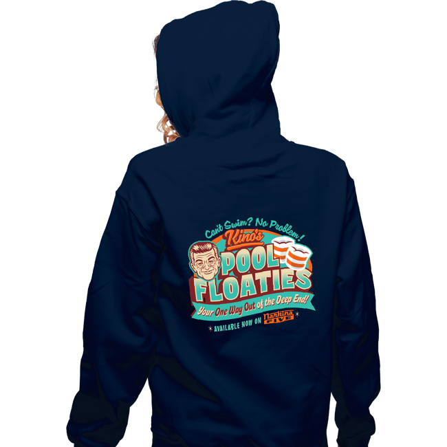Secret_Shirts Zippered Hoodies, Unisex / Small / Navy Kino's Floaties
