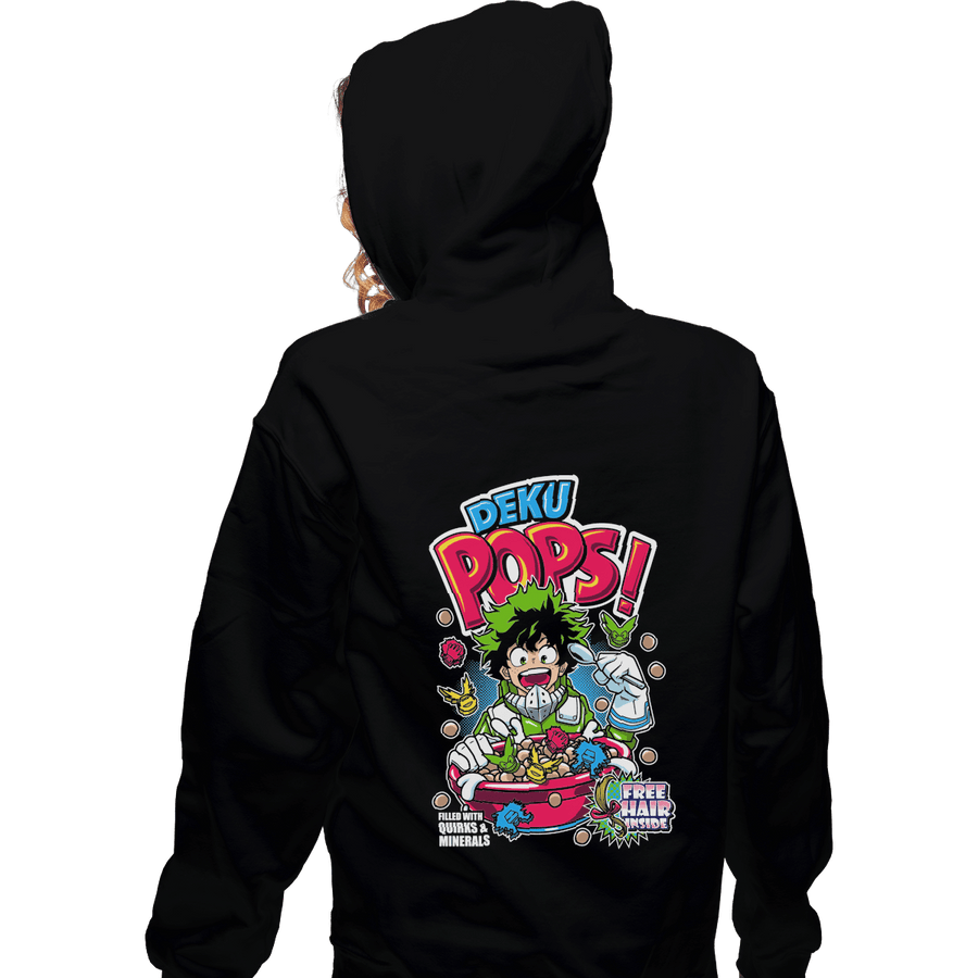 Shirts Zippered Hoodies, Unisex / Small / Black Deku Pops