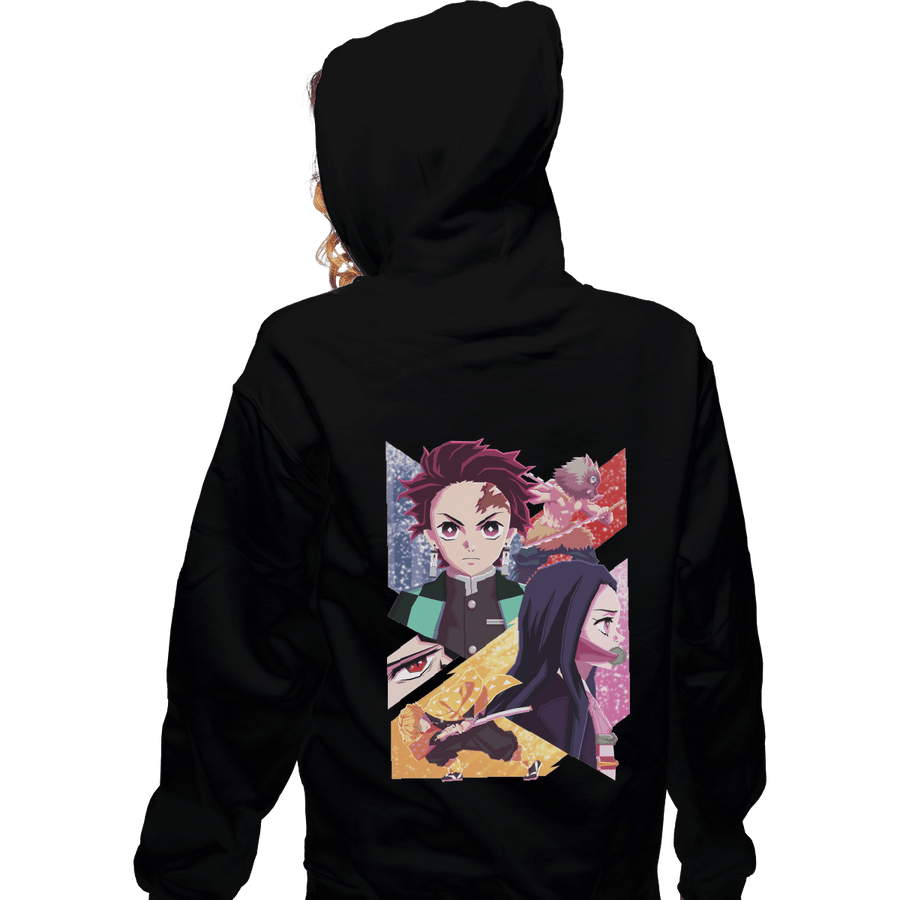 Shirts Zippered Hoodies, Unisex / Small / Black Slayer Of Demons
