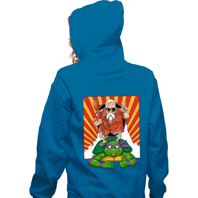 Daily_Deal_Shirts Zippered Hoodies, Unisex / Small / Royal Blue Mutenroshi Ninja