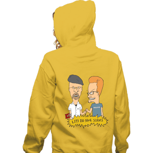 Shirts Zippered Hoodies, Unisex / Small / White Let's Do Some Science