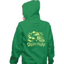 Load image into Gallery viewer, Shirts Pullover Hoodies, Unisex / Small / Irish Green Relax In Saturn Valley
