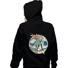 Load image into Gallery viewer, Shirts Zippered Hoodies, Unisex / Small / Black Magical Leap
