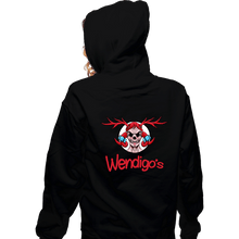 Load image into Gallery viewer, Shirts Zippered Hoodies, Unisex / Small / Black Wendigo&#39;s
