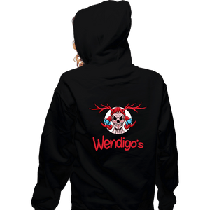 Shirts Zippered Hoodies, Unisex / Small / Black Wendigo's