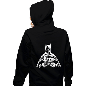 Daily_Deal_Shirts Zippered Hoodies, Unisex / Small / Black Keaton