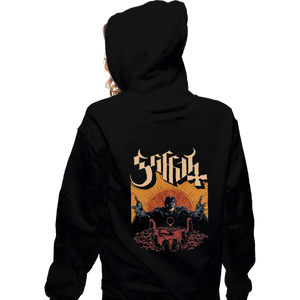 Shirts Pullover Hoodies, Unisex / Small / Black Femto Infestissumam