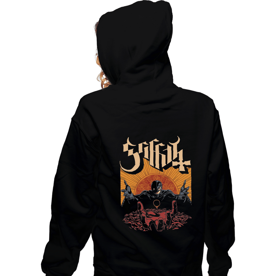 Shirts Pullover Hoodies, Unisex / Small / Black Femto Infestissumam