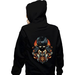 Daily_Deal_Shirts Zippered Hoodies, Unisex / Small / Black The Chosen One