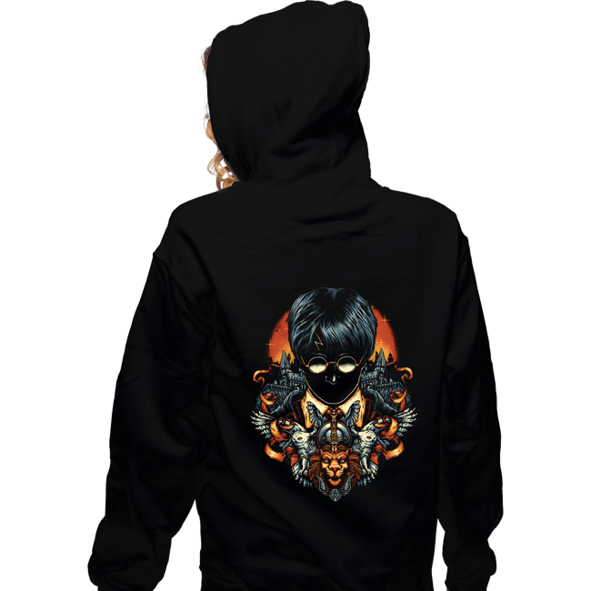Daily_Deal_Shirts Zippered Hoodies, Unisex / Small / Black The Chosen One
