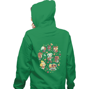 Shirts Pullover Hoodies, Unisex / Small / Irish Green Tarantula Island