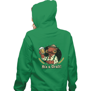 Shirts Pullover Hoodies, Unisex / Small / Irish Green It's A Draft