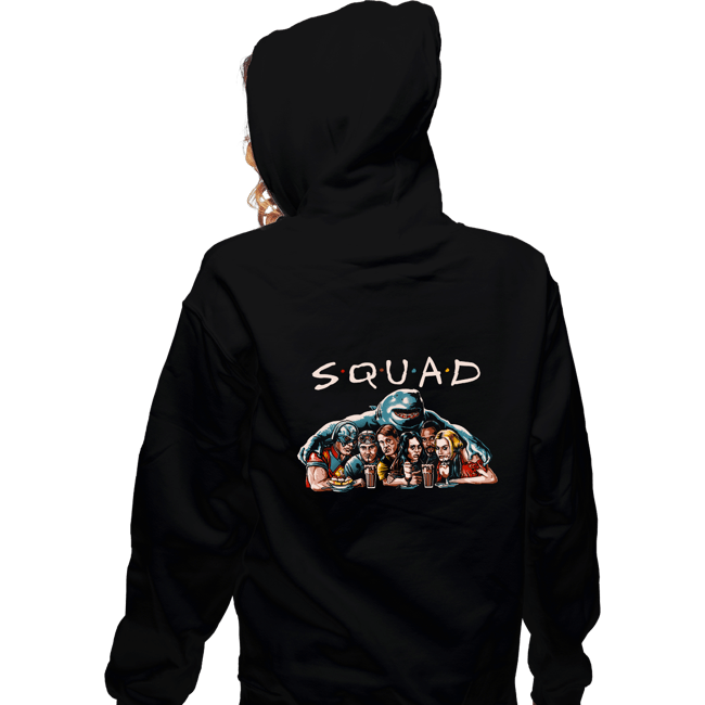 Secret_Shirts Zippered Hoodies, Unisex / Small / Black SQUAD