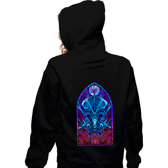 Daily_Deal_Shirts Zippered Hoodies, Unisex / Small / Black Temple Of Creation