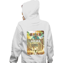 Load image into Gallery viewer, Daily_Deal_Shirts Zippered Hoodies, Unisex / Small / White Attack On Katamari
