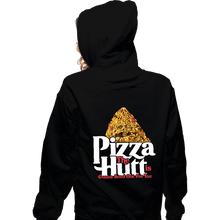 Load image into Gallery viewer, Daily_Deal_Shirts Zippered Hoodies, Unisex / Small / Black Pizza Sends Out
