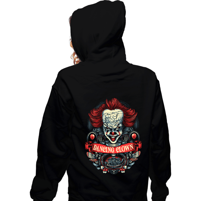 Shirts Zippered Hoodies, Unisex / Small / Black Meet The Dancing Clown