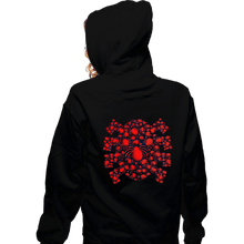 Load image into Gallery viewer, Daily_Deal_Shirts Zippered Hoodies, Unisex / Small / Black Spider Sense

