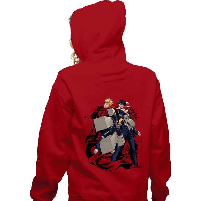 Shirts Zippered Hoodies, Unisex / Small / Red Cross Fire