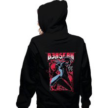 Load image into Gallery viewer, Shirts Zippered Hoodies, Unisex / Small / Black Berserker Guts
