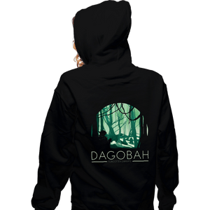 Shirts Zippered Hoodies, Unisex / Small / Black Forgotten Swamps