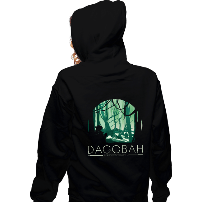 Shirts Zippered Hoodies, Unisex / Small / Black Forgotten Swamps