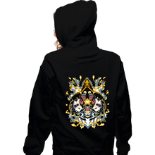 Load image into Gallery viewer, Shirts Zippered Hoodies, Unisex / Small / Black Black Mage Hero
