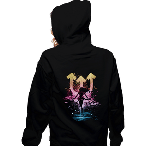 Shirts Zippered Hoodies, Unisex / Small / Black Neptune Storm