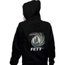 Load image into Gallery viewer, Shirts Zippered Hoodies, Unisex / Small / Black Agent Fett

