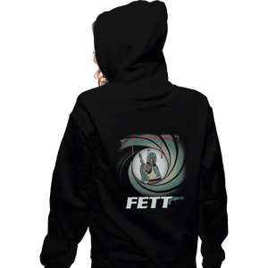 Shirts Zippered Hoodies, Unisex / Small / Black Agent Fett