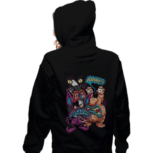 Shirts Zippered Hoodies, Unisex / Small / Black Real Monsters