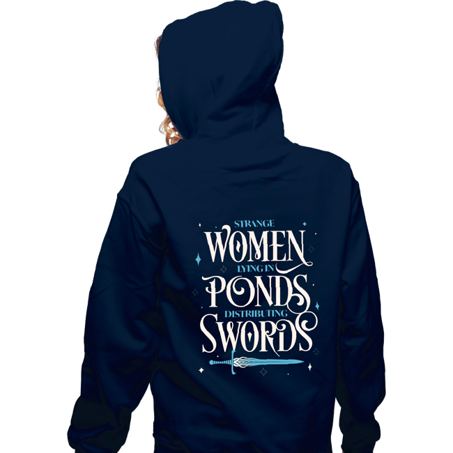 Secret_Shirts Zippered Hoodies, Unisex / Small / Navy Strange Womens