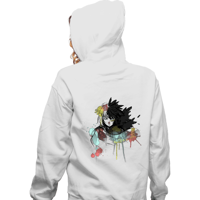 Secret_Shirts Zippered Hoodies, Unisex / Small / White Howl Watercolors